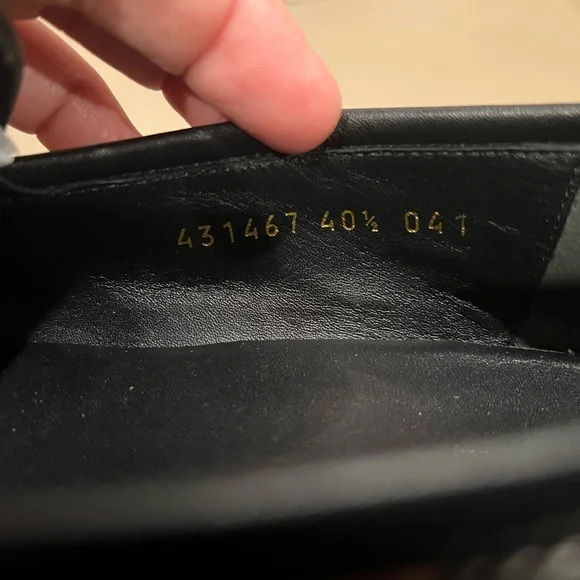 Gucci Jordaan tweed loafers pink and black - Picture 7 of 12